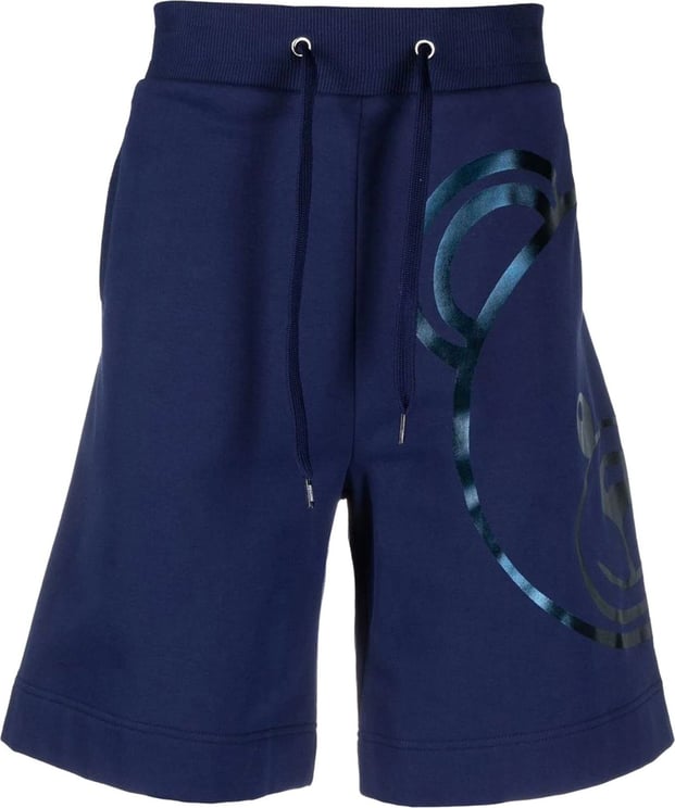 Moschino Moschino Underwear Toy Bear Print Shorts Blauw