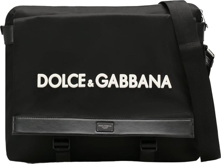 Dolce & Gabbana Dolce & Gabbana Logo Crossbody Bag Zwart
