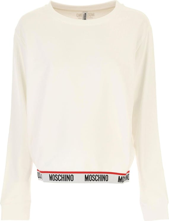 Moschino Moschino Underwear Logo Sweatshirt White