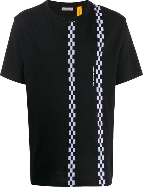 Moncler Moncler Cotton T-Shirt Zwart