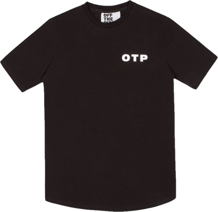 OFF THE PITCH Oslo Full Stop SS T-Shirt Black/White Zwart