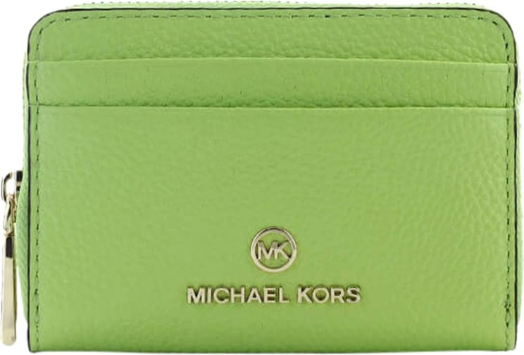 Michael Kors Jet Set Charm Light Green Small Wallet Green Groen