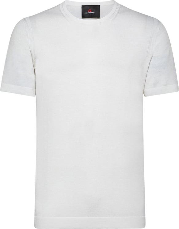Peuterey NIAS FRS 01 - 100% cotton tricot t-shirt Wit
