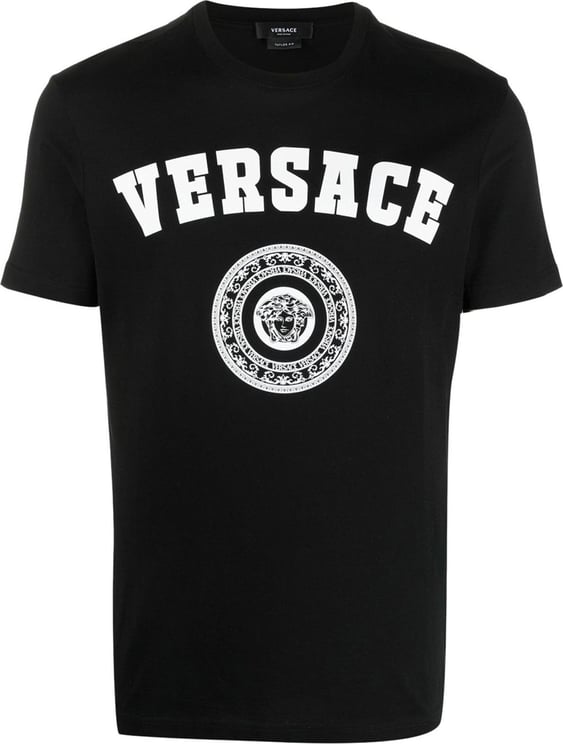 Versace T-shirts And Polos Black Black