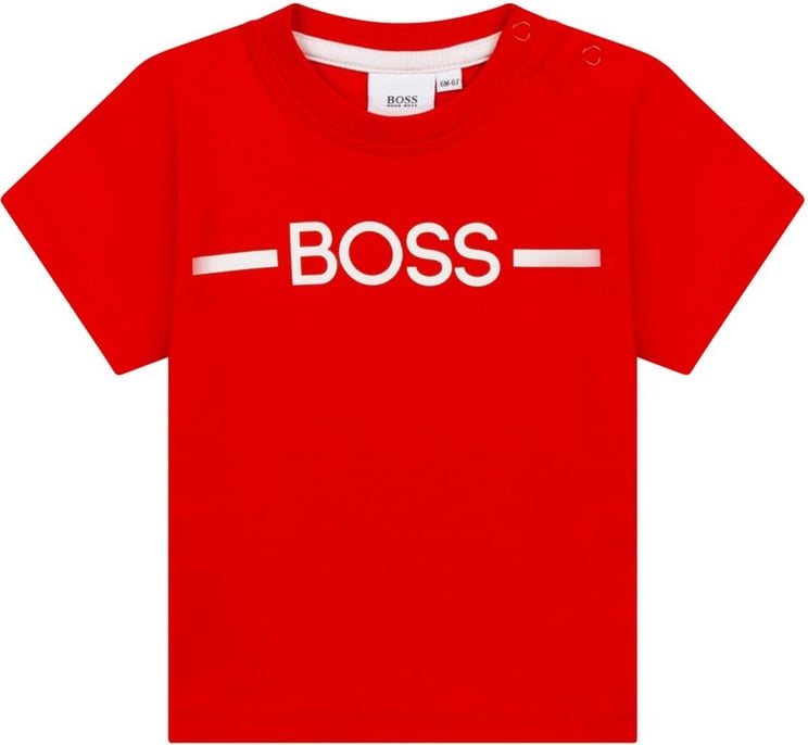 Hugo Boss T-Shirt Korte Mouwen Rood