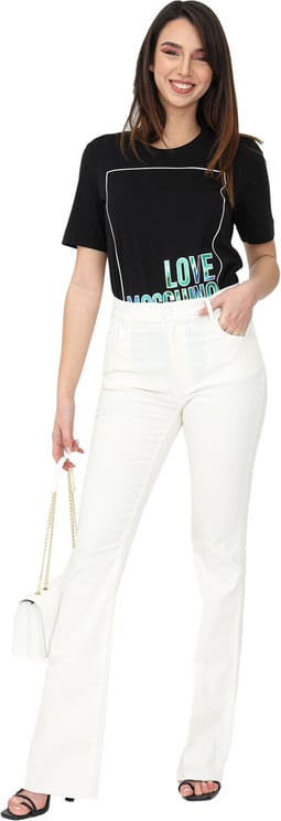 Love Moschino Trousers White Wit