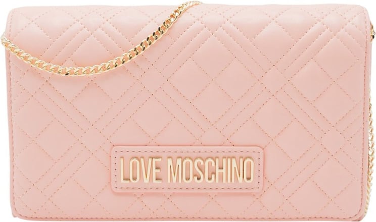 Love Moschino Quilted Crossbody Tas Roze Roze