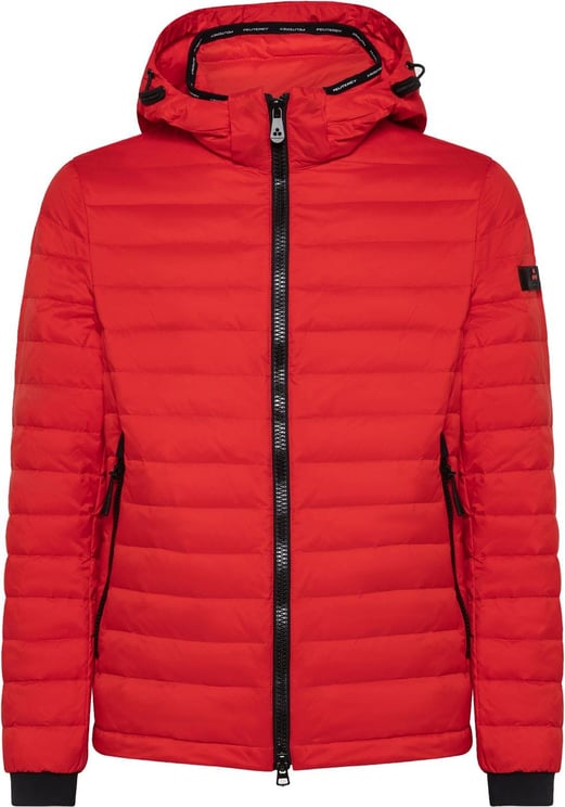 Peuterey Ultra-lightweight and semi-shiny down jacket Rood