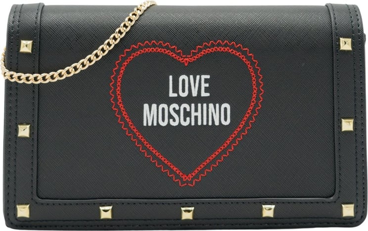 Love Moschino Love Heart Schoudertas Zwart Zwart