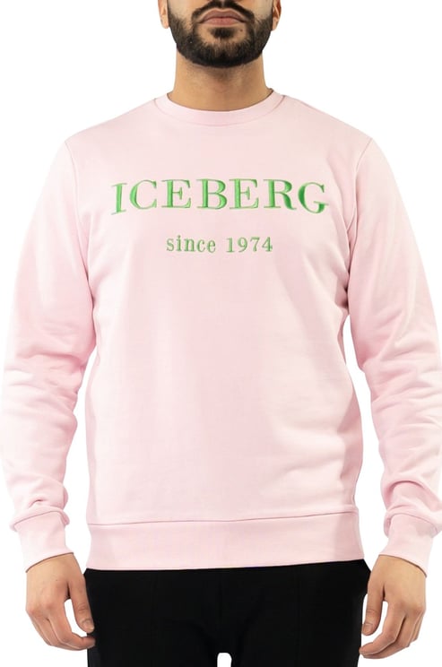 Iceberg Felpa Sweater Roze