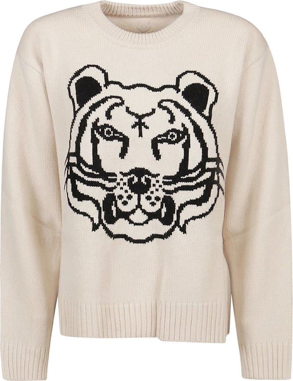 K-tiger Reversible Sweater White