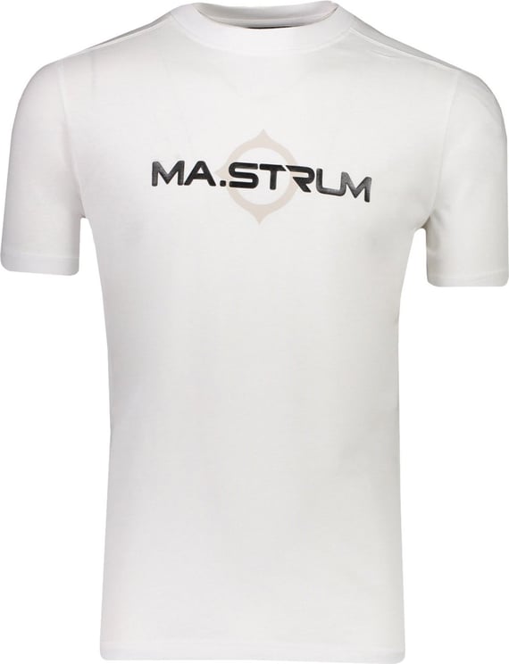 Ma.Strum T-shirt Wit White