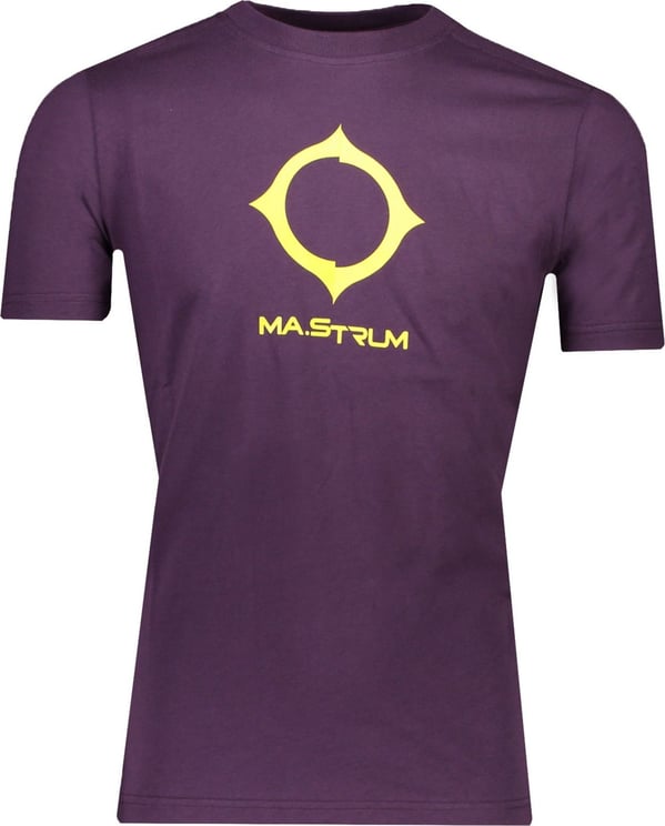 Ma.Strum T-shirt Paars Paars