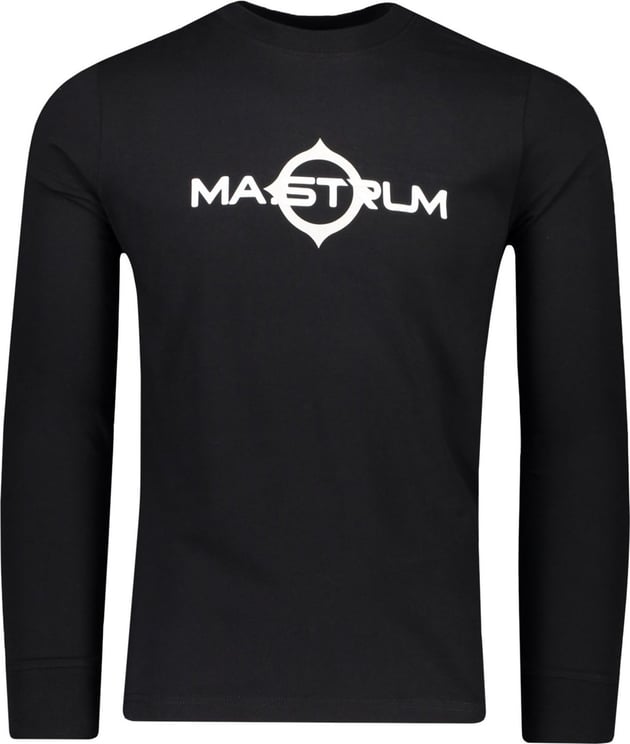 Ma.Strum T-shirt Zwart Black