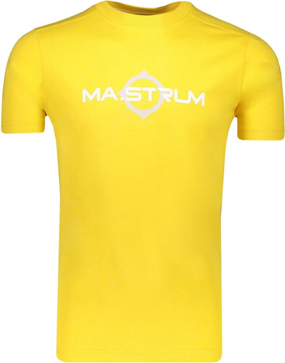 Ma.Strum T-shirt Geel Yellow
