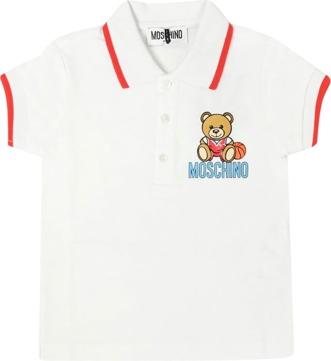 Moschino Polo wit Wit