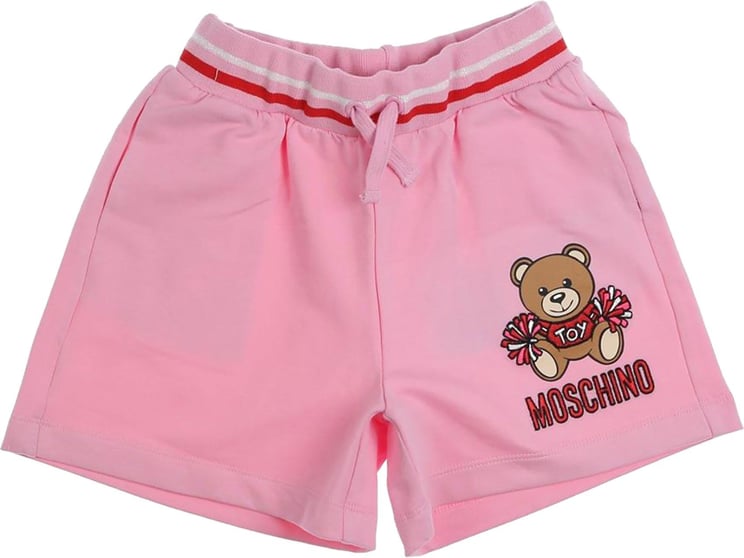 Moschino Roze teddy short Roze