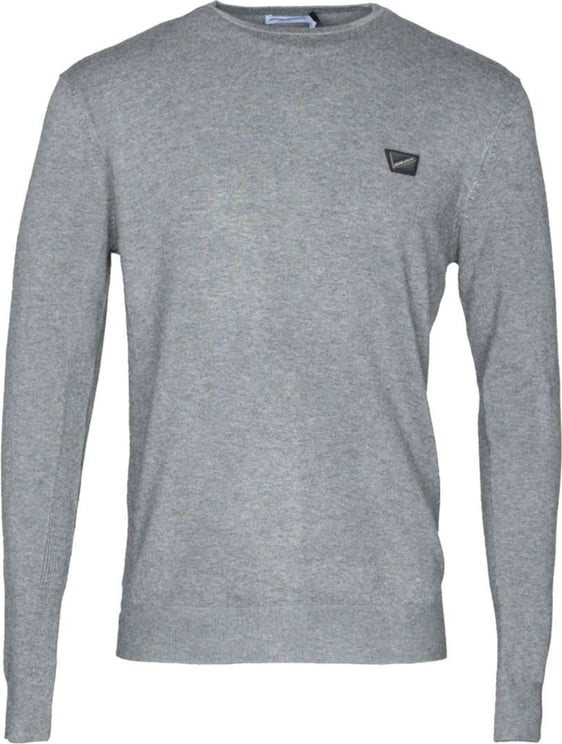 Antony Morato Sweater Slim Fit In Viscose Blend Y Grijs
