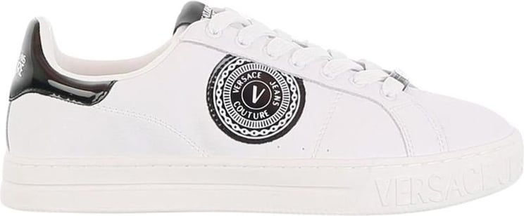 Sneaker Round Logo White-Black