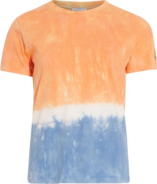 Kenzo logo print T-shirt Oranje