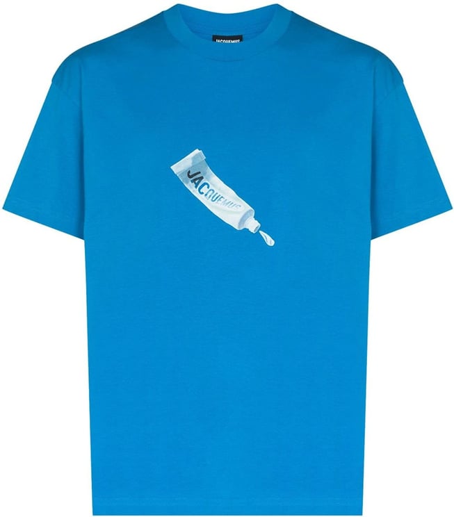T-shirt Le T-shirt Dentifrice Bleu Blanc