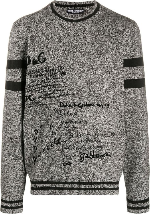 Dolce & Gabbana Dolce & Gabbana Cashmere Sweater Grijs