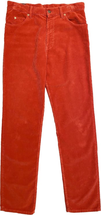 Gucci Gucci Velvet Trousers Red