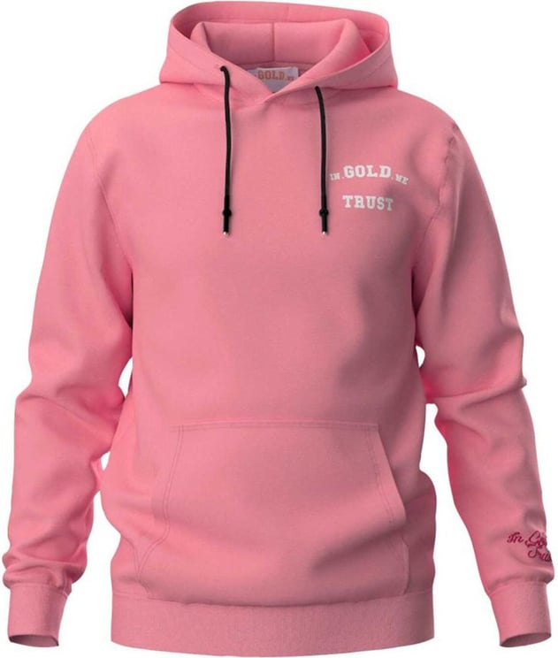 In Gold We Trust The Notorious Hoodie Geranium Pink Roze
