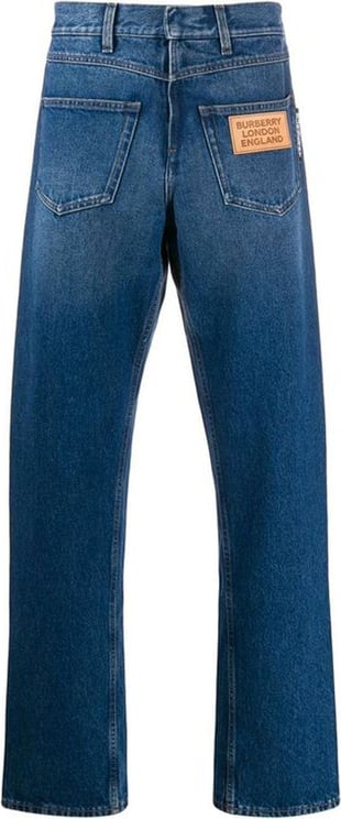 Burberry Burberry Back-To-Front Jeans Blauw