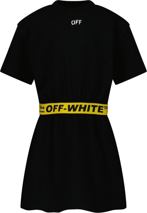 OFF-WHITE Off-White OGDB009S22JER002 kinderjurk zwart Zwart