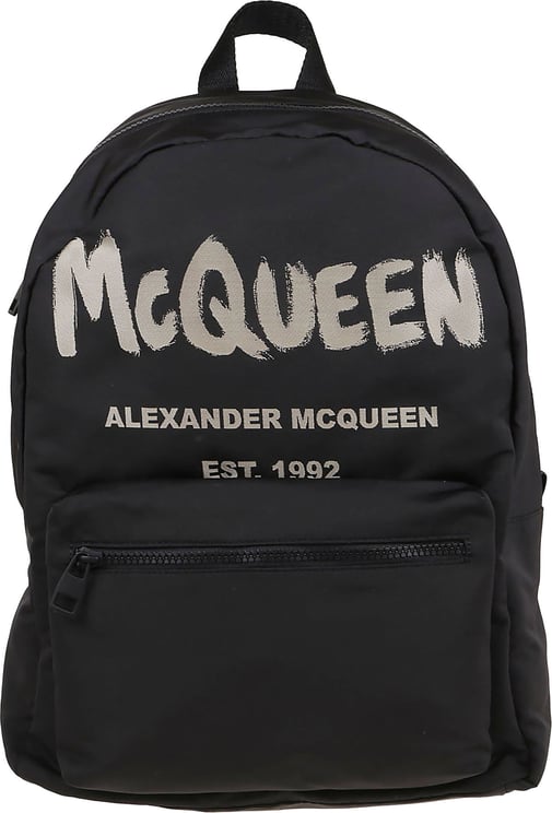 Alexander McQueen Metropolitan Backpac Zwart