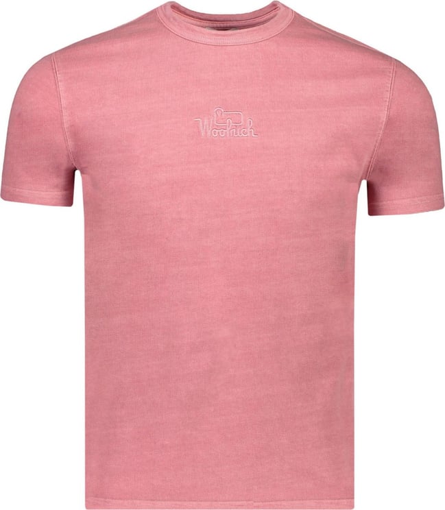 Woolrich T-shirt Roze Roze
