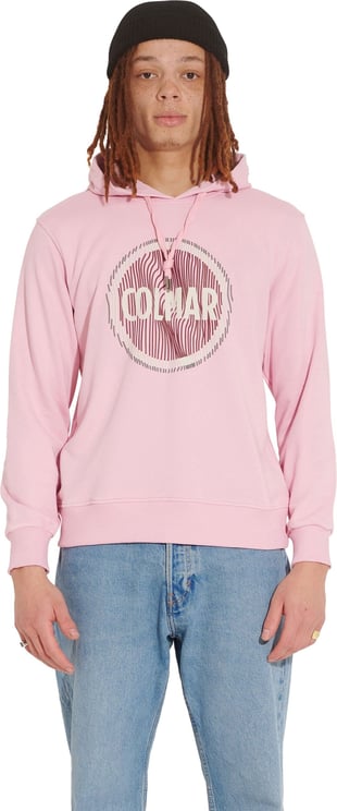 Colmar Originals Logo Hoodie Pink Roze