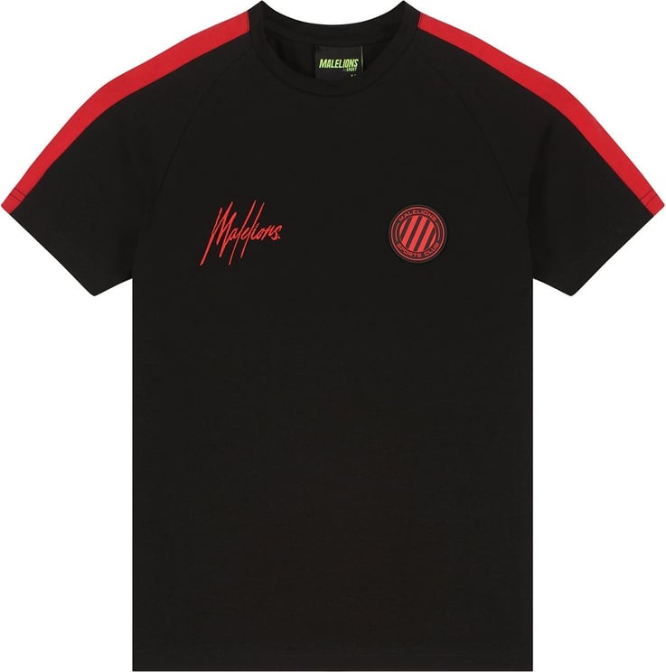 Malelions Junior Sport Striker T-Shirt -Black Zwart