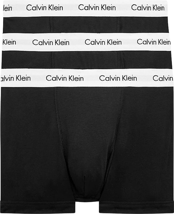 Calvin Klein Boxershorts 3-pack Zwart Black