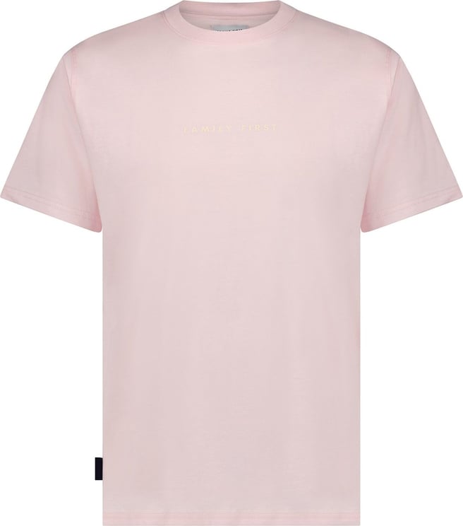 Family First Basic T-Shirt Pink Senior Roze
