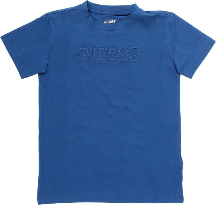 Guess T-shirts And Polos Blue Blauw