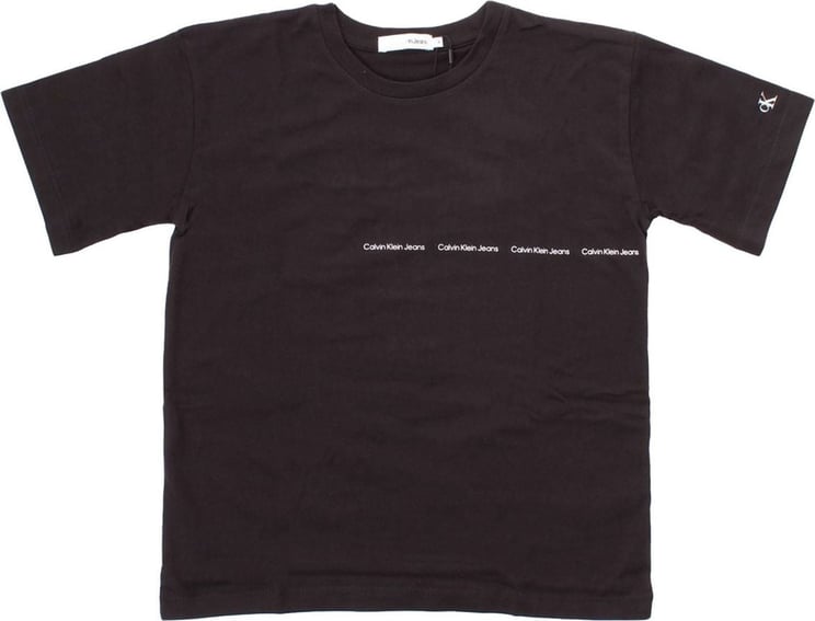 Calvin Klein T-shirts And Polos Black Zwart