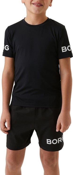 Borg T-shirt Jongens Zwart
