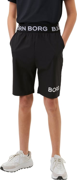 Björn Borg Borg Shorts Jongens Zwart Black