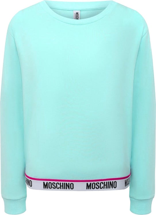 Moschino Moschino Underwear Logo Sweatshirt Green