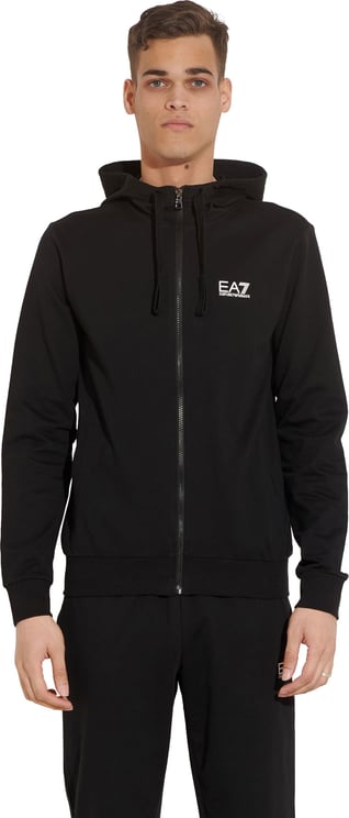 EA7 Tracksuit Black Zwart
