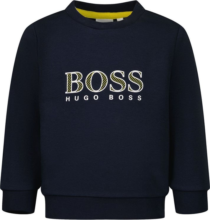 Hugo Boss Boss Baby Trui Navy Blauw