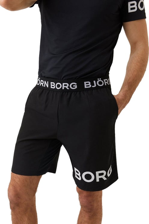 Björn Borg Borg Shorts Heren Zwart Zwart