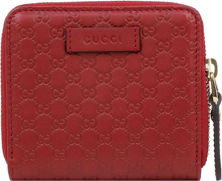 Gucci Women's Red Wallet Soft Microguccissima Leather Mod. 449395 BMJ1G 6420