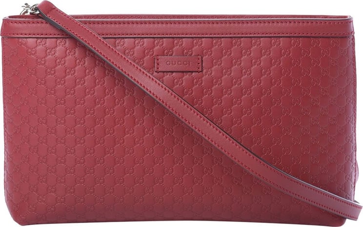Gucci Gucci Red Handbag Woman Microguccissima Leather Mod. 607723 BMJ1G 002 Rood