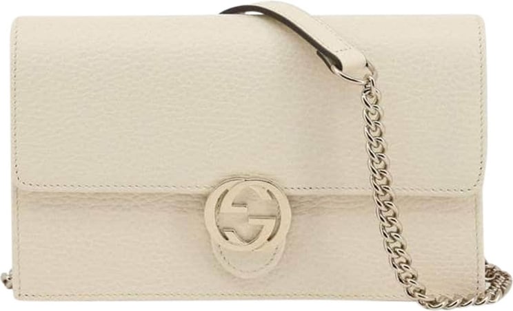 Gucci Gucci White Shoulder Bag Woman Leather Dollar Calf Mod. 615523 CAO0G 9522 Wit