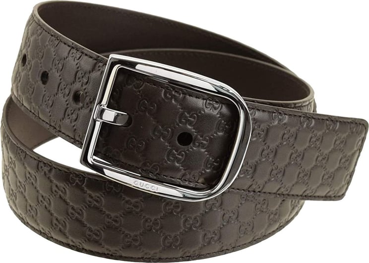 Gucci Gucci Men's Brown Belt Microguccissima Leather Mod.449716 BMJ0N 2044 Bruin