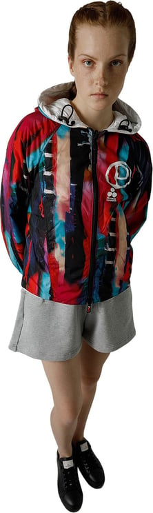 Peuterey Recycled polyester bomber jacket with recycled down Wit