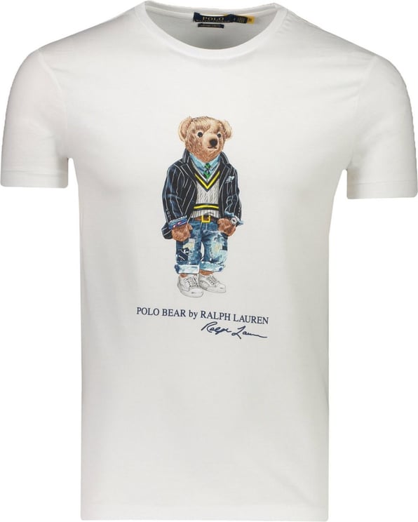 Polo T-shirt Wit